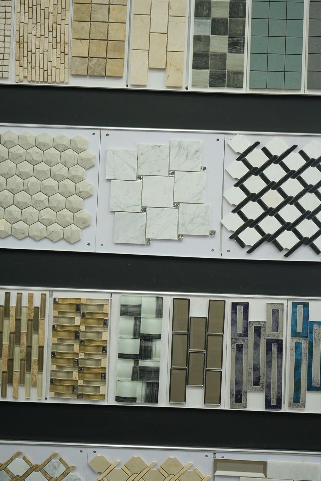 showroom muro mosaicos – Mater Tiles